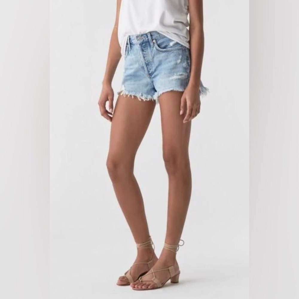 AGOLDE Parker Denim Shorts